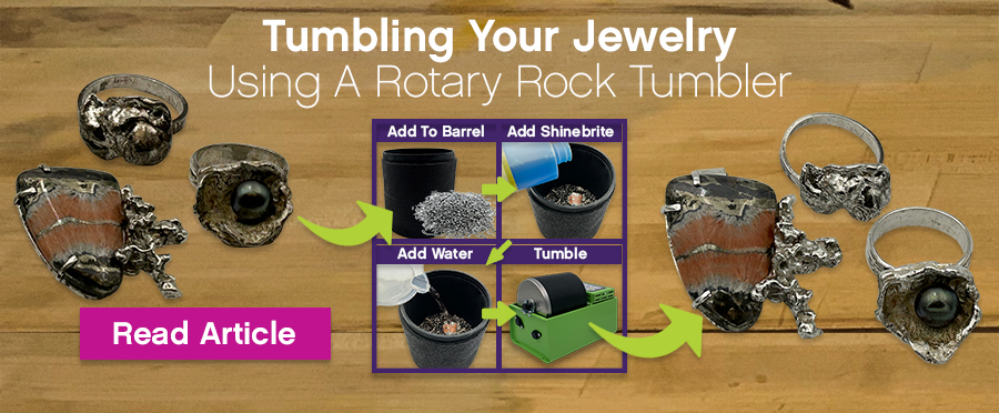 How to tumbler your jewelry using a rotary rock tumbler