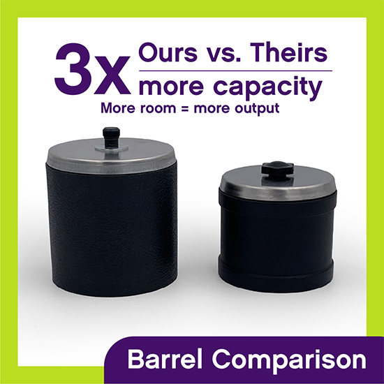 Rock Tumbler Barrel Comparison