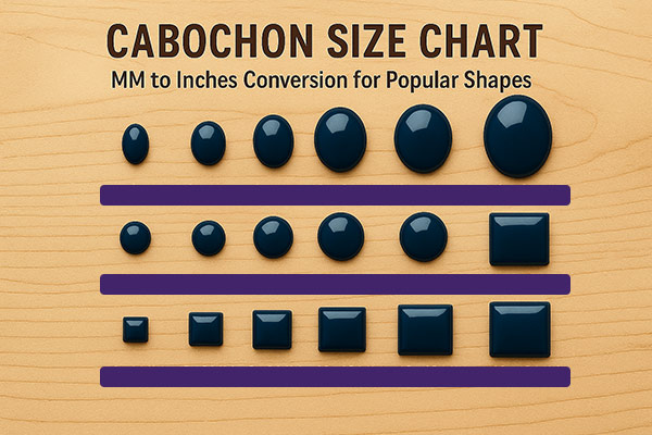 Cabochon Size Chart Section Header