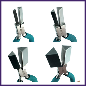 Wubbers Triangle Mandrel Pliers 4 Plier Set