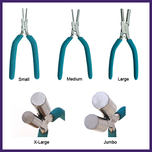 Wubbers Round Mandrel Pliers - 5 Plier Set