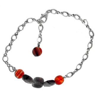 Easy Agate Anklet