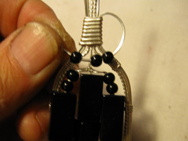 Silver Label Onyx Champagne Necklace