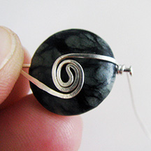 Double Swirl Earrings