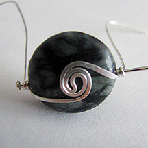 Double Swirl Earrings