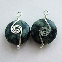 Double Swirl Earrings