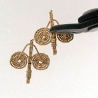 Egyptian Coil Earrings