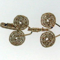 Egyptian Coil Earrings