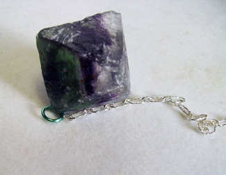 Chained Fluorite Pendulum