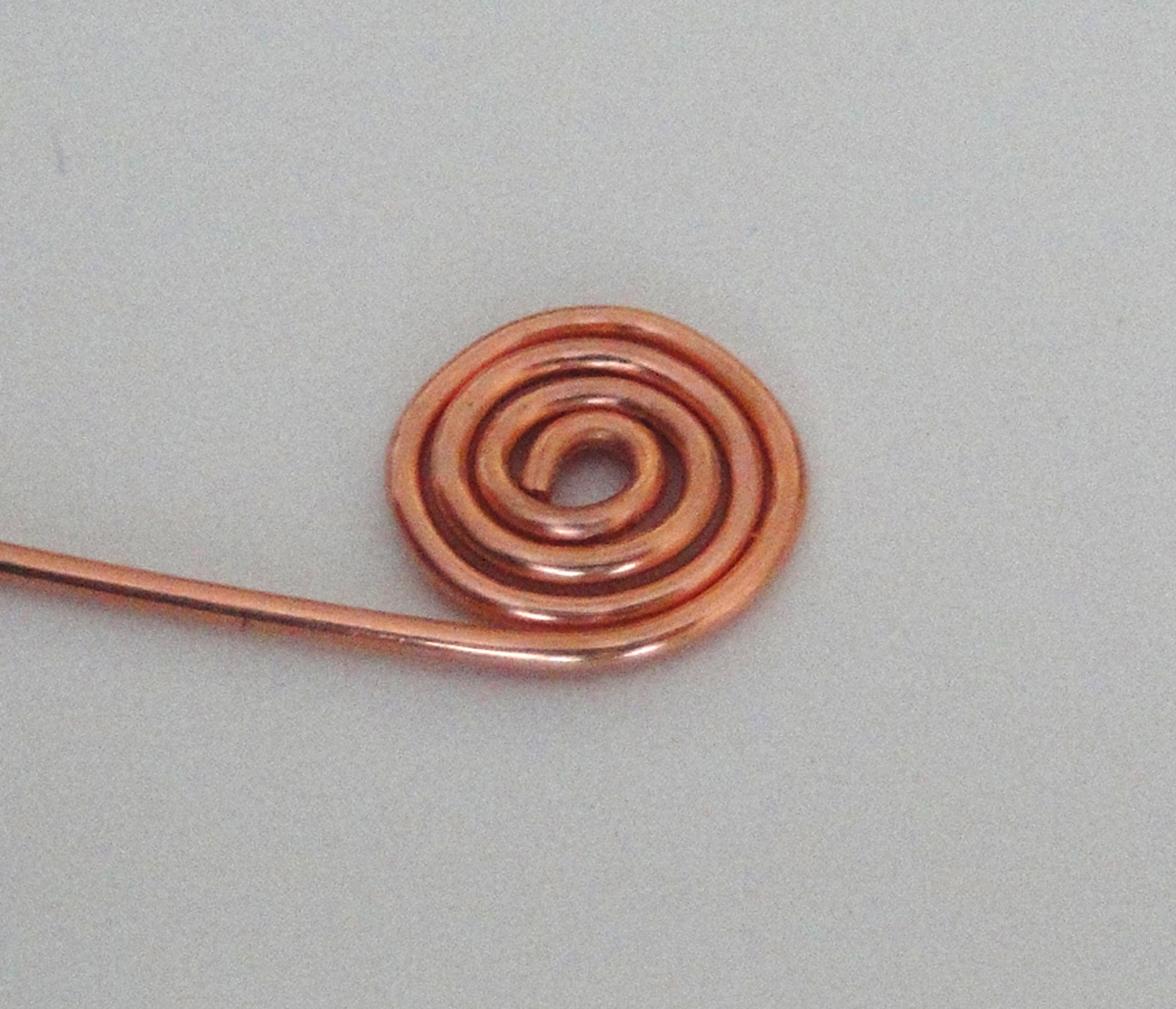 Wire Spiral Earringst