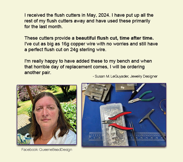 Susan Leguyader Cutter Testimonial