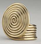 Judy Larson's Coiled Wire Jewelry Series Part 1 - Everything New is Old - , Classic Wire Jewelry, Coiling, Coiling Wire, Wire Coiling, Loops, Wire Loop, Wrapped Wire Loop, , Spiral wire ring