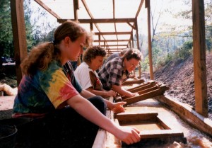 Dale Armstrong's Rockhounding - A Beginner's Guide - , General Education, , Using a sluice