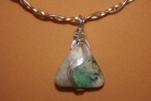 Judy Ellis's Gem Profile- Emerald - , General Education, , Reversible emerald pendant