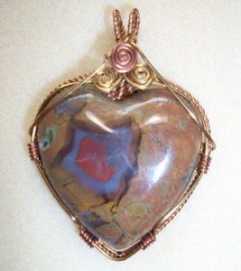 Dale Armstrong's Gem Profile- Patterned Jaspers - , General Education, , Rainforest Jasper pendant