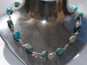 Judy Ellis's Gem Profile- Turquoise - , General Education, , Turquoise necklace