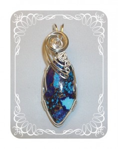 Dale Armstrong's Gem Profile- Wishful Turquoise - , General Education, , Mojave Turquoise pendant