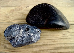 Dale Armstrong's Gem Profile- Obsidian - , General Education, , Rough and polished obsidian