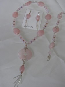 Dale Armstrong's Gem Profile- Rose Quartz - , General Education, , Rose quartz wire jewelry set