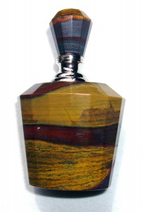 Dale Armstrong's Gem Profile- Tiger Eye - , General Education, , Tiger Eye perfume bottle