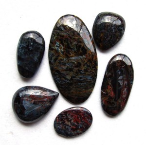 Dale Armstrong's Gem Profile- Tiger Eye - , General Education, , Pietersite cabochons