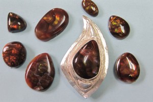 Dale Armstrong's Gem Profile- Fire Agate and Iris Agate - , General Education, , Fire agate stones 