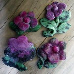 Dale Armstrong's Gem Profile- Ruby Zoisite - , General Education, , Carved Ruby Zoisite Flowers