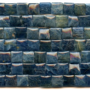 Judy Ellis's Gem Profile- Apatite - , General Education, , Blue Apatite square beads