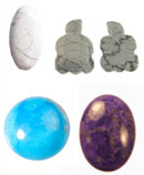 Judy Ellis's Gem Profile- Howlite - , General Education, , Dyed Howlite