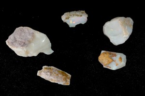 Dale Armstrong's Gem Profile- White Precious Opal - , General Education, , Rough Coober Opals