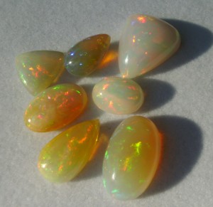 Dale Armstrong's Gem Profile- White Precious Opal - , General Education, , Ethiopian Opal cabs