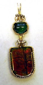 Dale Armstrong's Gem Profile- Opalized Fossils - , General Education, , Ammolite