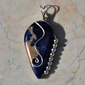 Judy Ellis's Gem Profile- Sodalite - , General Education, , Sodalite pendant