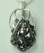 Dale Armstrong's Gem Profile- Pyrite - , General Education, , Marcasite pendant