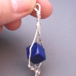 Dale Armstrong's Gem Profile- Lapis Lazuli - , General Education, , Lapis lazuli bead pendant