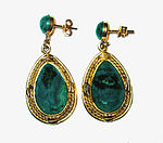 Judy Ellis's Gem Profile- Eilat Stone - , General Education, , Eilat stone earrings