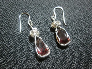 Judy Ellis's Gem Profile- Garnet - , General Education, , Garnet earrings