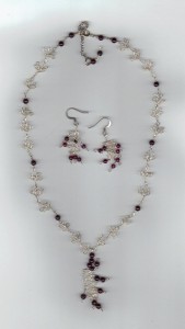 Judy Ellis's Gem Profile- Garnet - , General Education, , Garnet necklace and earrings