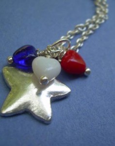 Judy Ellis's Remembering the Fallen - , Inspiration, Beads, Star necklace