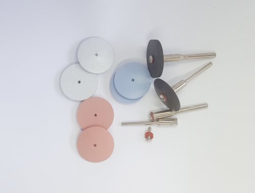 Kylie Jones's Silicone Polishing Wheels for Rotary tools  - , Tools For Wire Jewelry, Tools, silicone polishing wheels