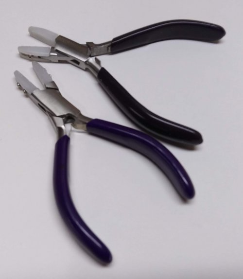 6 Non-Marring Nylon Ring Holding Grooved Jaw Pliers w/Replaceable Nylon  Jaws Jewelry Making Tool
