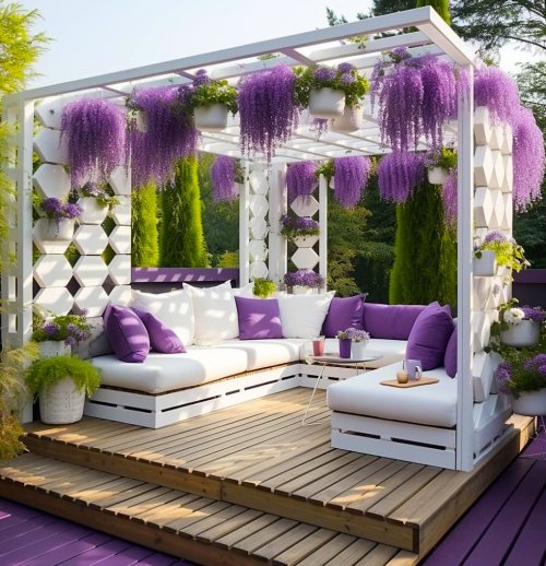 Kristal Wick's Color Inspiration - Purple Pergola - , Wire Jewelry Design, Design, color inspiration purple pergola