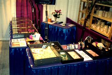 Dale Armstrong's Wire Jewelry Display and Booth Ideas - , Selling, Selling, Show Display