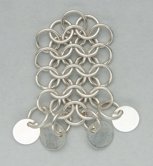 Kylie Jones's Gemstone Chain Maille Pendant - , Chain Maille Jewelry, Making Chain, Chain Making , gemstone chain maille pendant