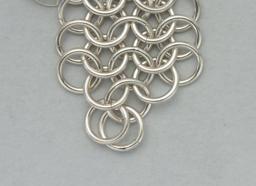 Kylie Jones's Gemstone Chain Maille Pendant - , Chain Maille Jewelry, Making Chain, Chain Making , gemstone chain maille pendant