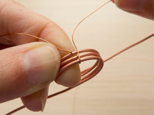 Oksana Truhan's Woven Wire Pearl Ring - , Wire Weaving, Weaving, Wire Weaving, Weaving Wire, Butane Torch, Soldering, Solder, woven wire pearl ring