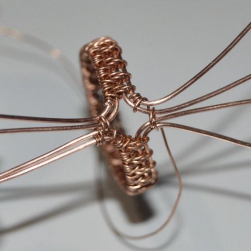 Deborah Kelly's Woven Ring with Cabochon - , Wire Weaving, Weaving, Wire Weaving, Weaving Wire, woven ring with cabochon