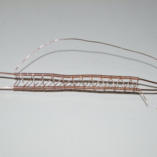 Deborah Kelly's Side Crossover Pendant - , Wire Weaving, Weaving, Wire Weaving, Weaving Wire, side crossover pendant