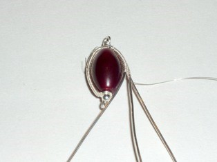 Abby Hook's Fuchsia Bud Earrings - , Wire Weaving, Weaving, Wire Weaving, Weaving Wire, fuchsia bud earrings