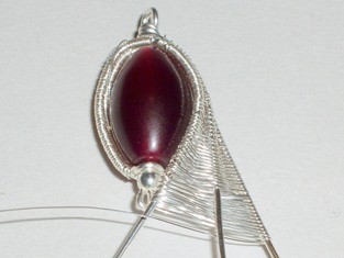 Abby Hook's Fuchsia Bud Earrings - , Wire Weaving, Weaving, Wire Weaving, Weaving Wire, fuchsia bud earrings